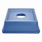 Rubbermaid Commercial Bottle and Can Recycling Top, Blue, Plastic, 20.13 in W/Dia FG279100DBLUE - alternate 4